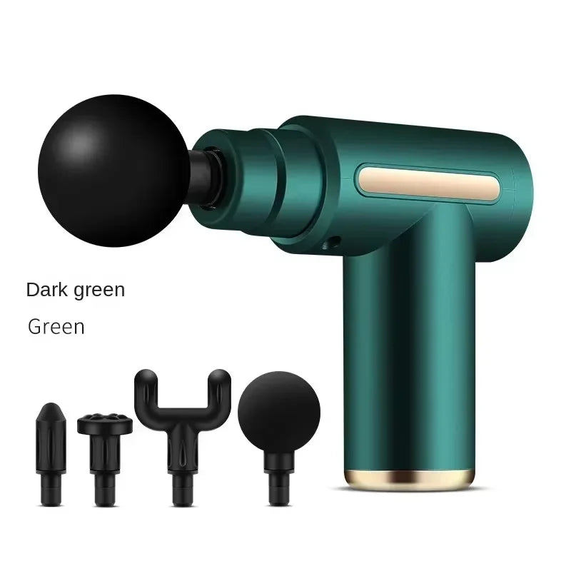 Appareil de massage facial – Mini pistolet de massage USB pour la relaxation musculaire – Pistolet vibrant – Équipement de fitness – Massage du cou – Pistolet faciale